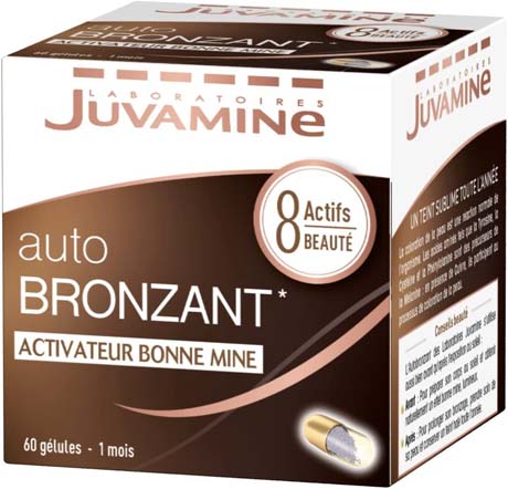 juvamine autobronzant avis