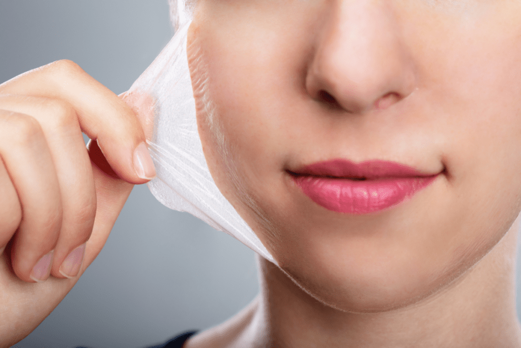 peeling retinol